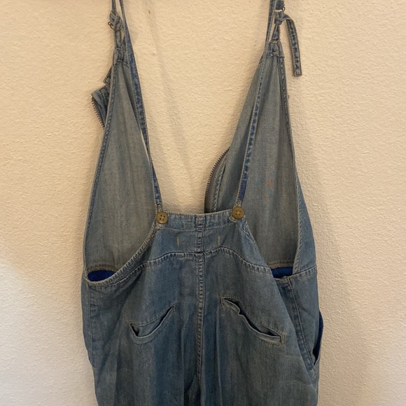 Free People denim jumpsuit - Picture 4 of 4